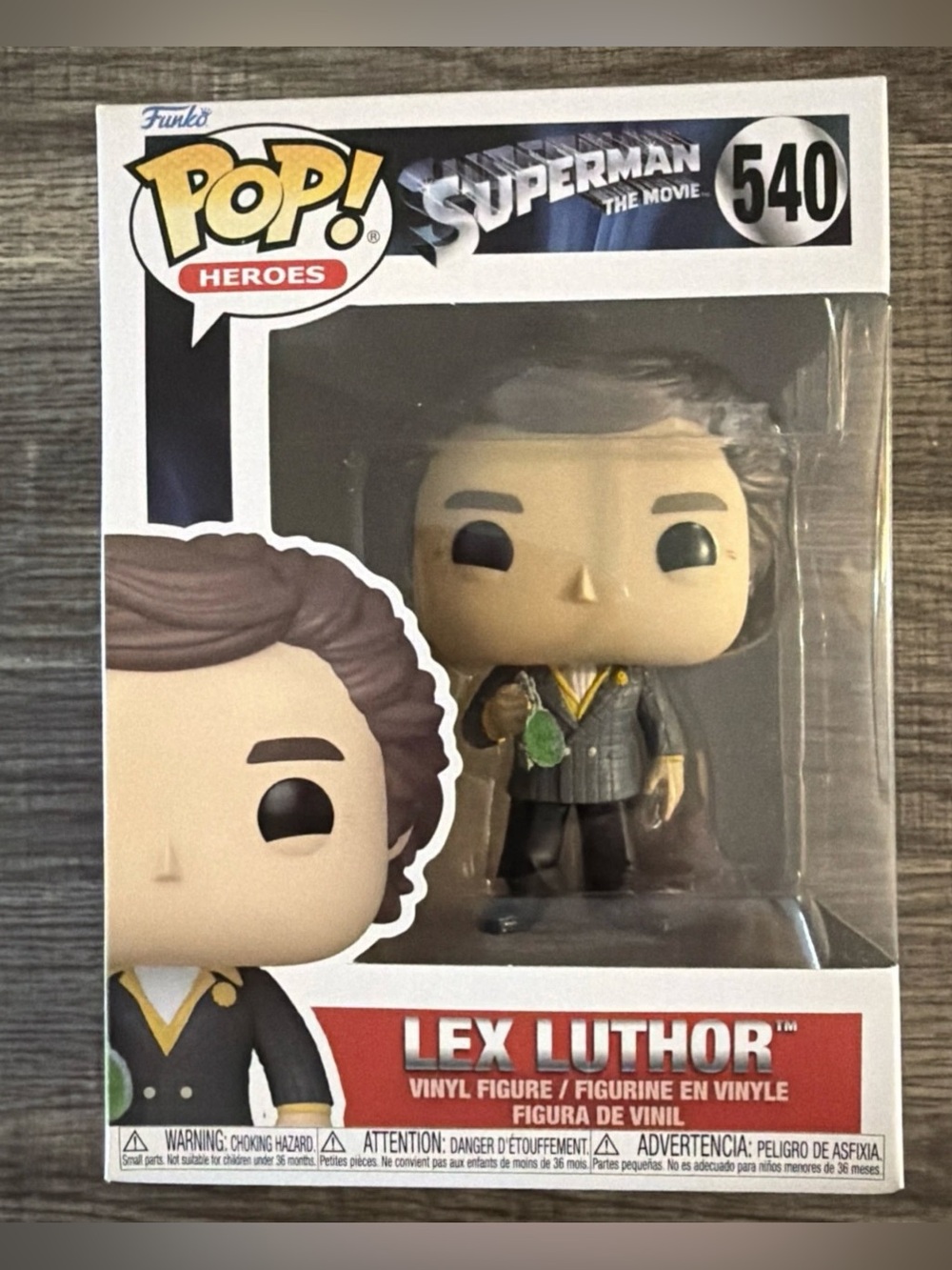 FUNKO POP! HEROES: SUPERMAN THE MOVIE-LEX LUTHOR #540 PROTECTOR